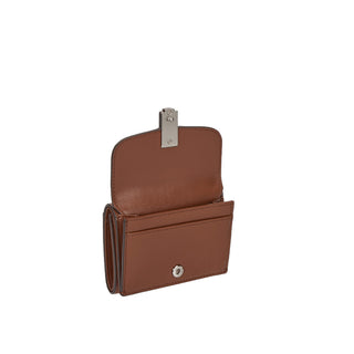 Occam Lune Folded Half Wallet Camel