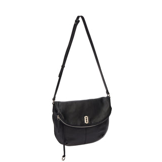 Halfmoon Flap Shoulder S Black