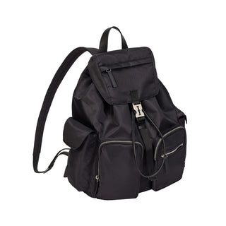 Hey Double Pocket Backpack L Black