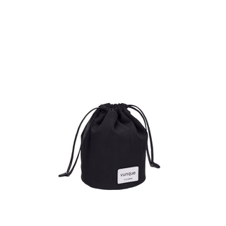 Perfec Drawstring Pouch S Black