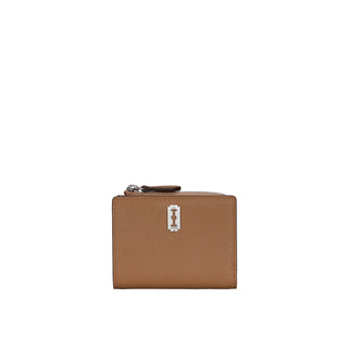 Perfec Flip Half Wallet Caramel Brown