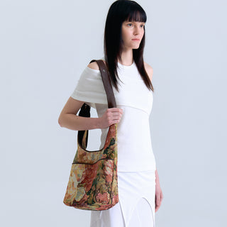 Perfec Bunny Long Jacquard Shoulder L Floral