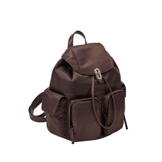 Hey Double Pocket Backpack M Choco Brown