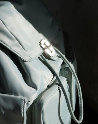 Hey Double Pocket Backpack M Reef Grey