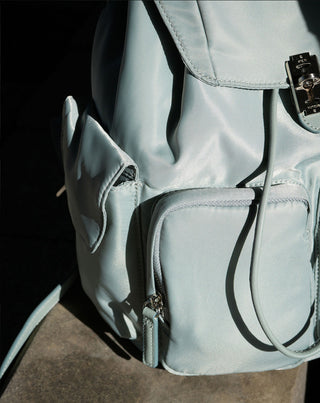 Hey Double Pocket Backpack M Reef Grey