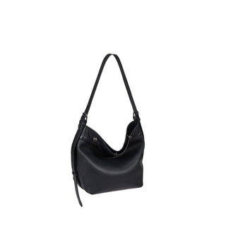 Perfec Button Up Net Hobo Piccolo Black