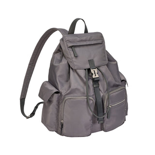 Hey Double Pocket Backpack L Grey