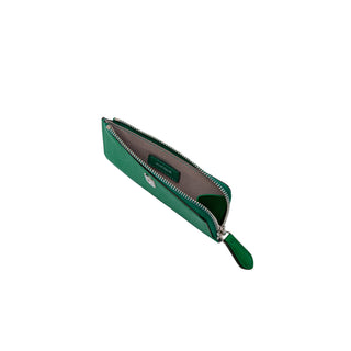 Magpie Zipper Card wallet Green