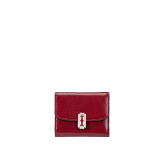 Occam Lune Half Wallet Berry Red