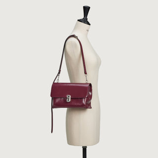 Baguette Shoulder S Evening Burgundy