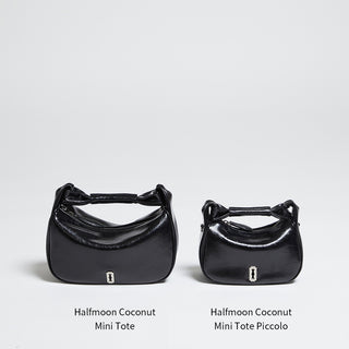 Halfmoon Coconut Mini Tote Piccolo Black