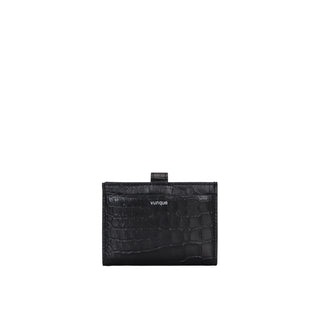 Magpie Card wallet Croco Black