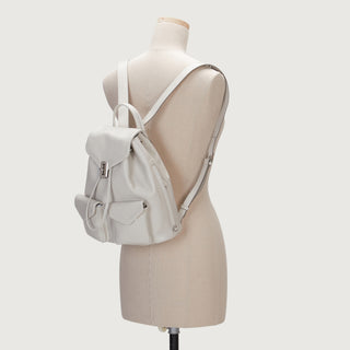 Occam Doux double pocket Backpack M Light Beige