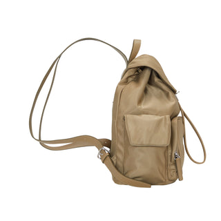 Hey Double Pocket Backpack M Beige