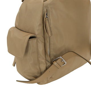 Hey Double Pocket Backpack M Beige