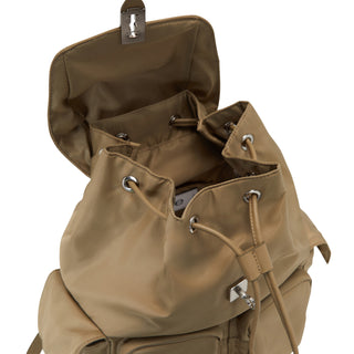 Hey Double Pocket Backpack M Beige