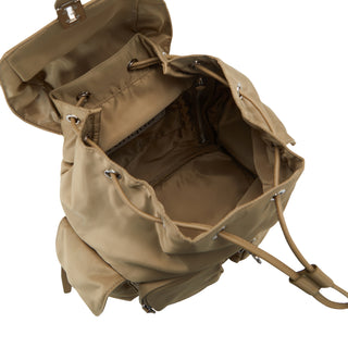 Hey Double Pocket Backpack M Beige