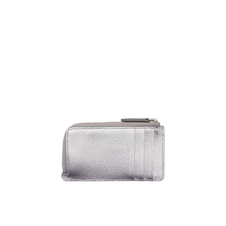 Magpie Zipper Card wallet Flash Silver