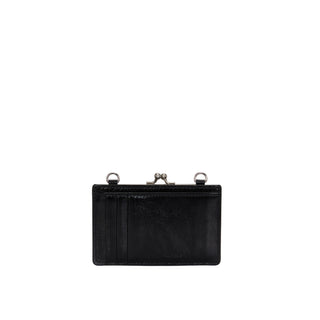 Occam Frame Chain Card Wallet Black