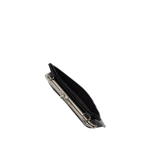 Occam Frame Chain Card Wallet Black