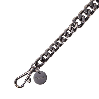 Metal Chain Handle Strap Black