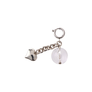 Air Ball Charm Piccolo White