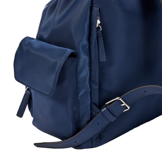 Hey Double Pocket Backpack M Navy