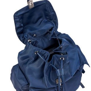 Hey Double Pocket Backpack M Navy