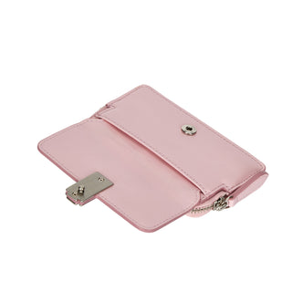 Perfec Slim Zipper Card Wallet Pale Pink