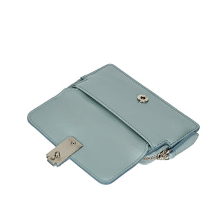 Perfec Slim Zipper Card Wallet Reef Green