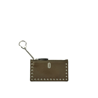 Perfec Rider Zipper Card Wallet Burn Brown