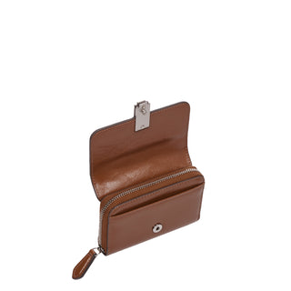 [RENEWAL] Perfec Essence Zipper Card Wallet Camel