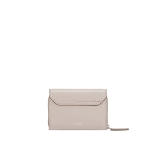 [RENEWAL] Perfec Essence Zipper Card Wallet Oat Beige