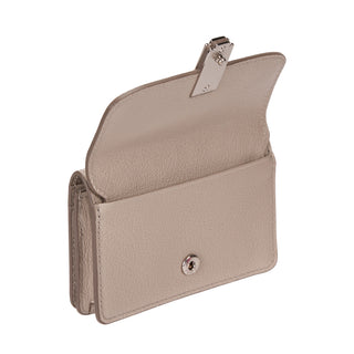 Occam Lune Double Flap Card Wallet Oat Beige