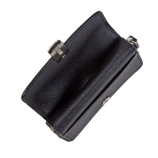 Occam Block Zipper Card Wallet Black