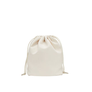 Perfec Drawstring Pouch M Ivory