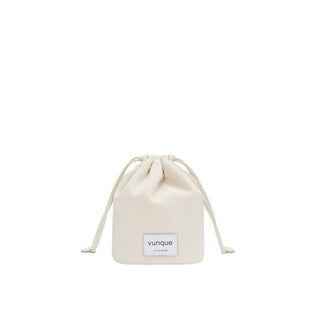 Perfec Drawstring Pouch S Ivory