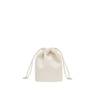 Perfec Drawstring Pouch S Ivory