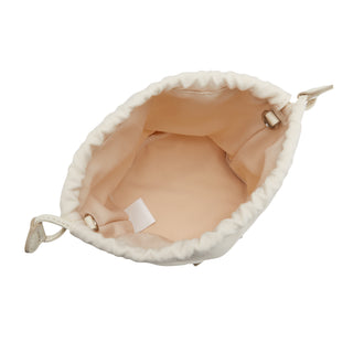 Perfec Drawstring Pouch S Ivory