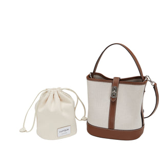 Perfec Drawstring Pouch S Ivory