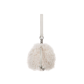 Fuzzy Pouch Ivory