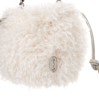 Fuzzy Pouch Ivory