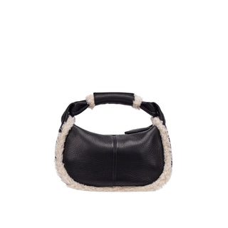 Halfmoon Coconut Mini Tote Mustang Black