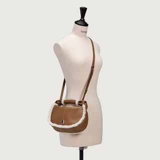 Halfmoon Coconut Mini Tote Mustang Camel