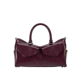 Occam Doux Double Pocket Tote M Evening Burgundy