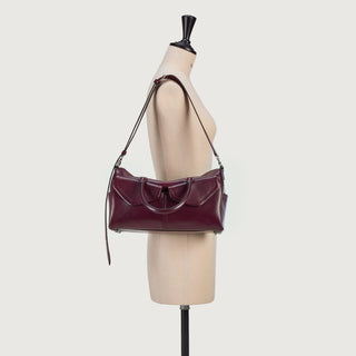 Occam Doux Double Pocket Tote M Evening Burgundy