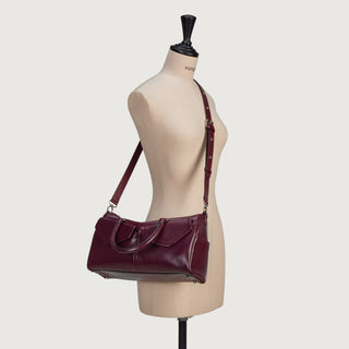 Occam Doux Double Pocket Tote M Evening Burgundy