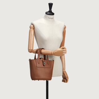 Festone Pila Leather Bucket S Camel