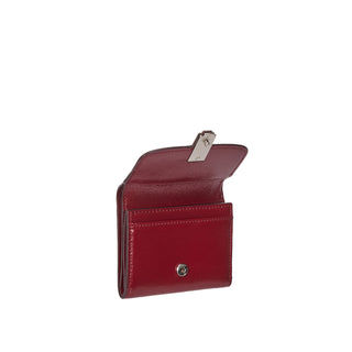 Occam Lune Half Wallet Berry Red