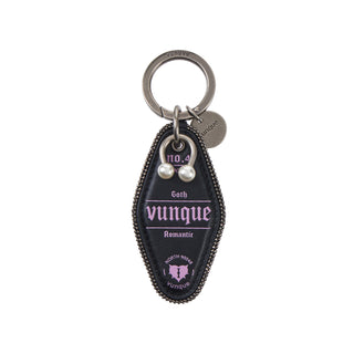Goth Romantic Leather Charm Pink